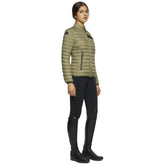 CT Team Red Stripe Quilted Jacket Verde